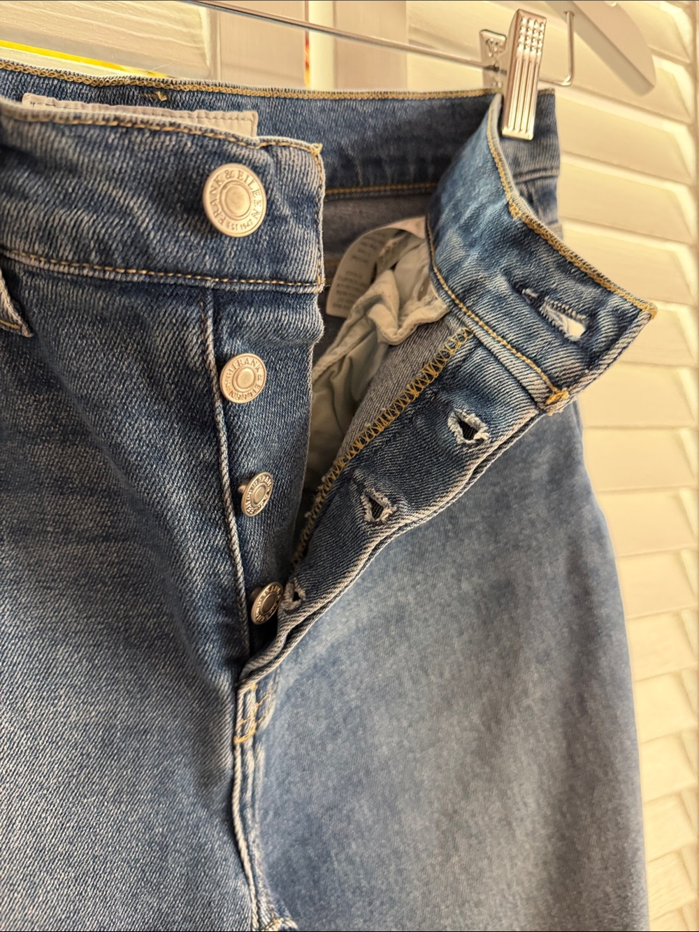 Dark Wash High-Rise Women’s Jeans - Classic Blue - Picture 2 of 5
